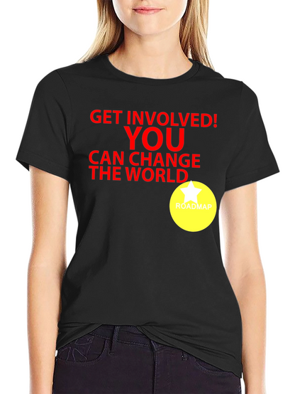 Get Involved Black T-Shirt