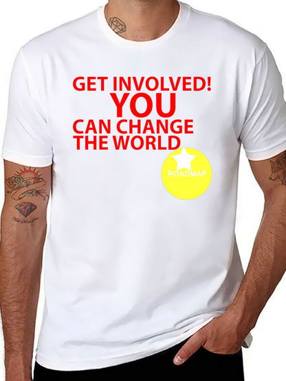 Get Involved Black T-Shirt