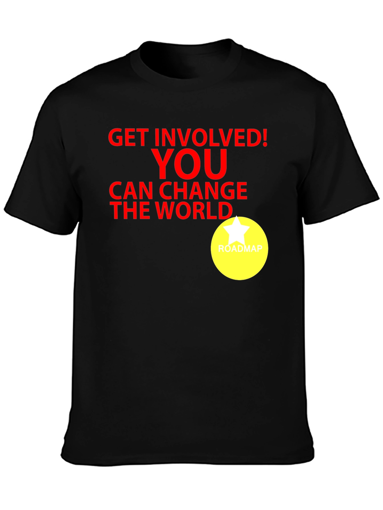 Get Involved Black T-Shirt