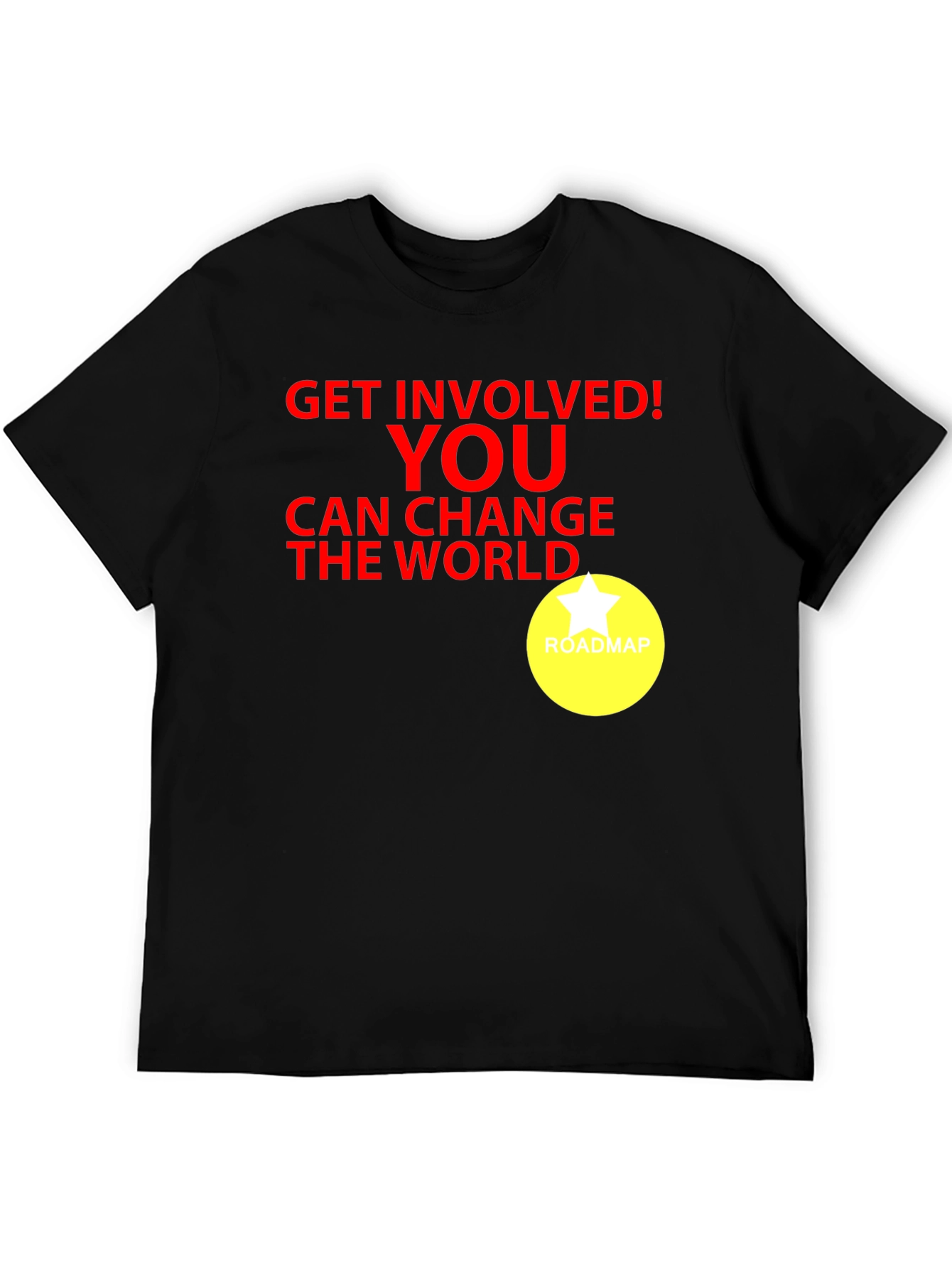 Get Involved Black T-Shirt