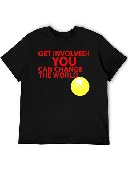 Get Involved Black T-Shirt