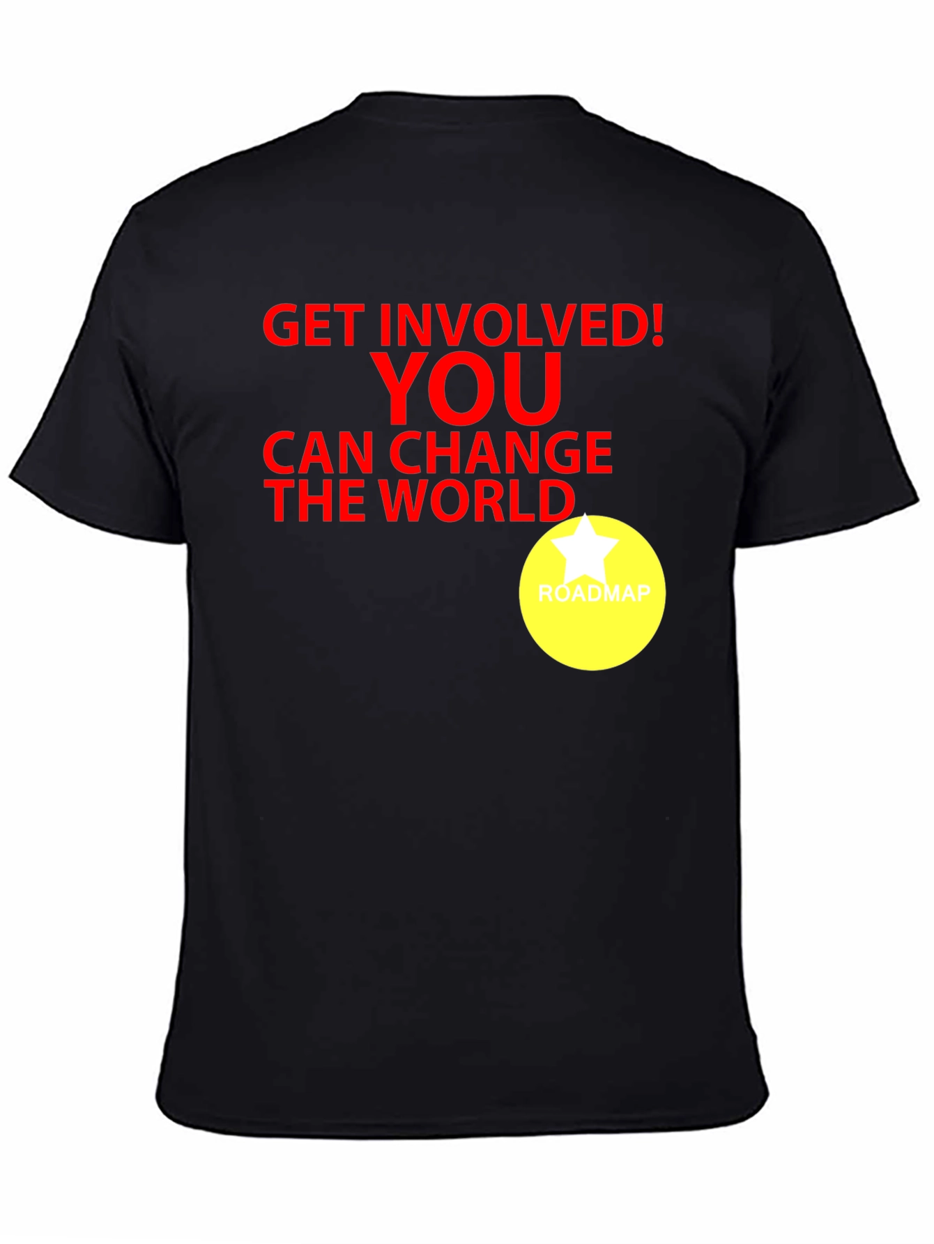 Get Involved Black T-Shirt