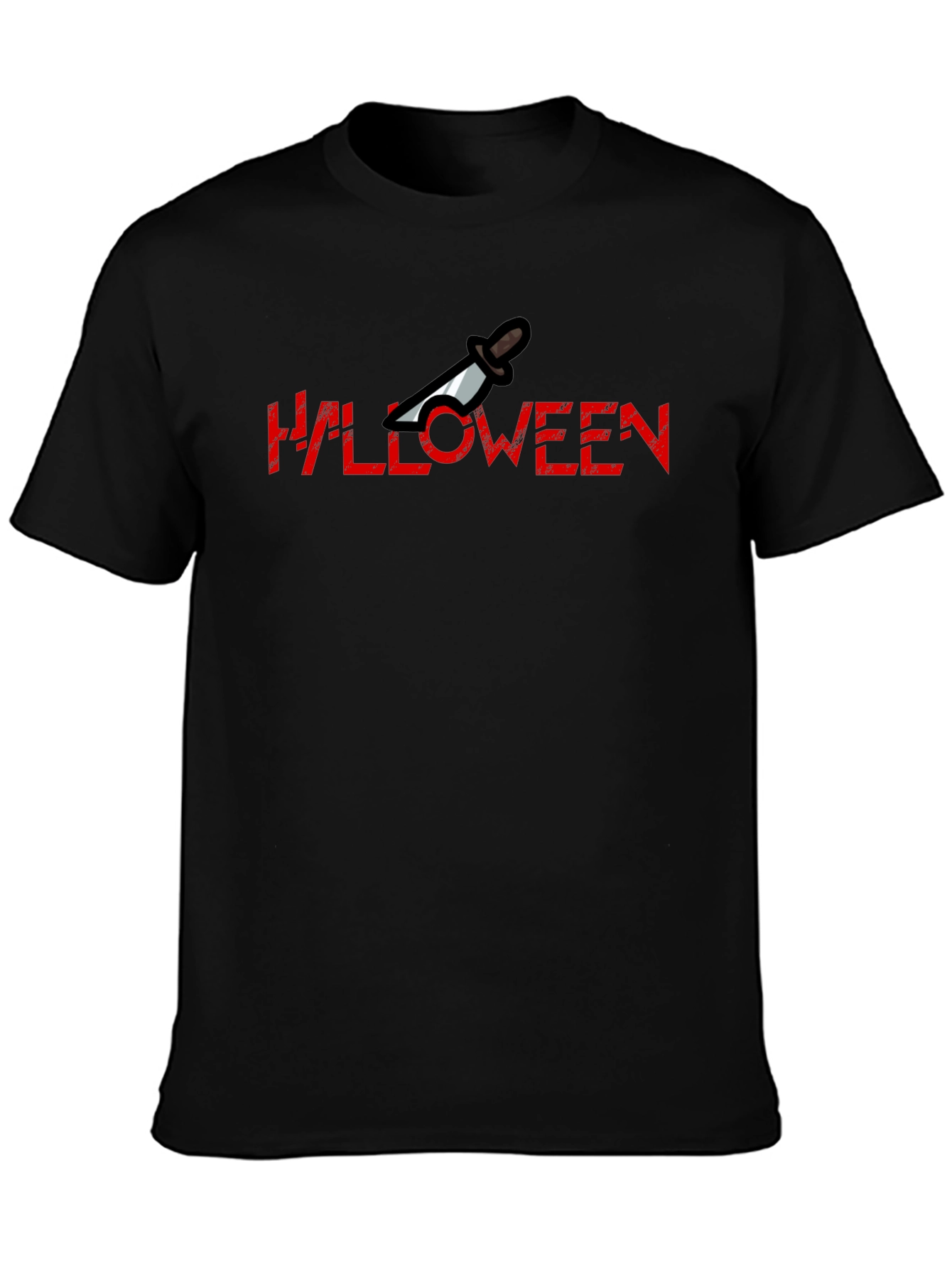 Halloween Knife T-Shirt - Spooky Season Tee