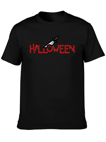 Halloween Knife T-Shirt - Spooky Season Tee