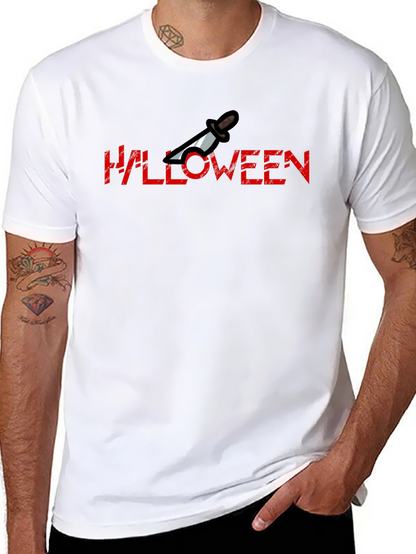 Halloween Knife T-Shirt - Spooky Season Tee