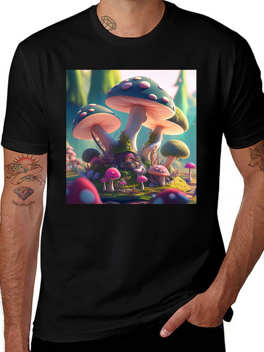 Magical Mushroom House T-Shirt