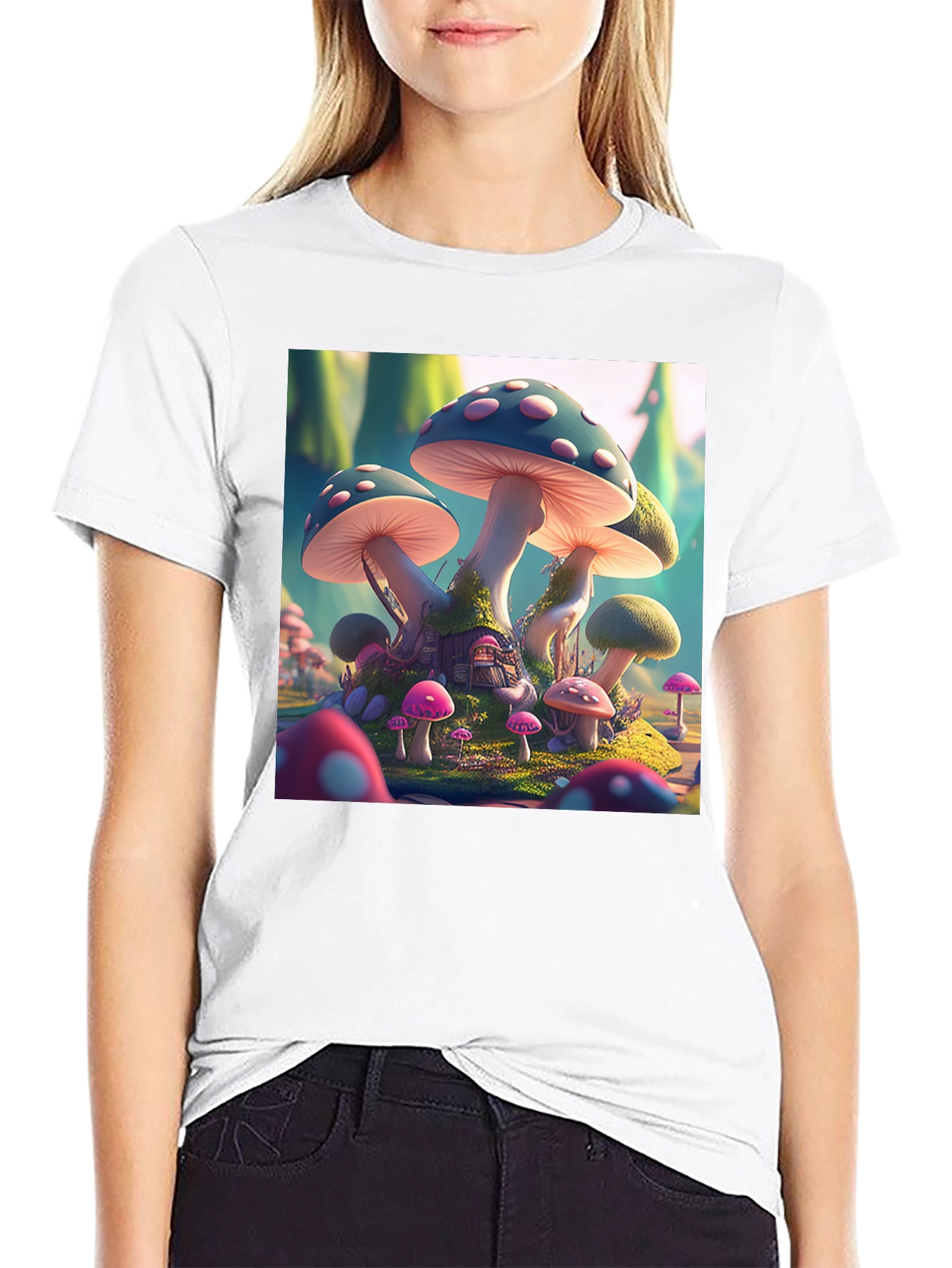 Magical Mushroom House T-Shirt