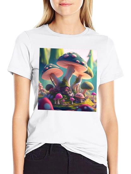 Magical Mushroom House T-Shirt