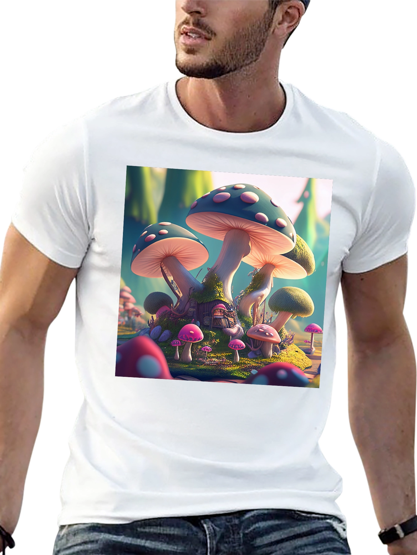 Magical Mushroom House T-Shirt