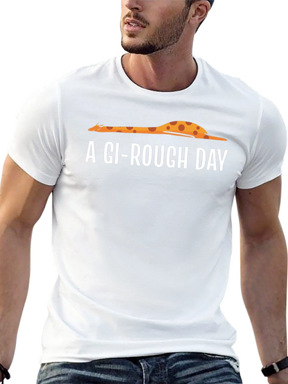 A GI-Rough Day Giraffe Graphic T-Shirt