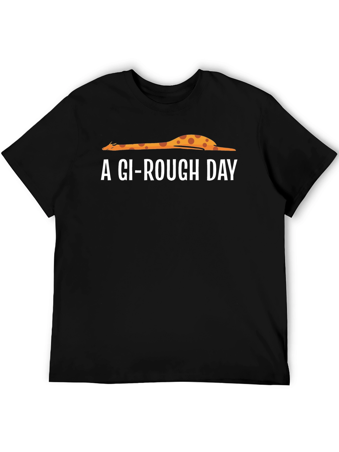A GI-Rough Day Giraffe Graphic T-Shirt