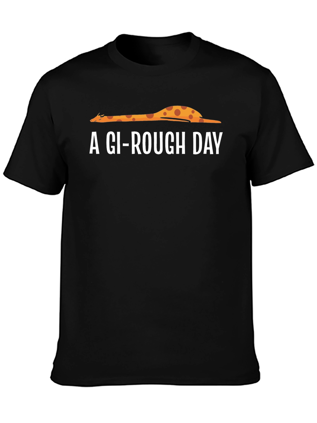 A GI-Rough Day Giraffe Graphic T-Shirt