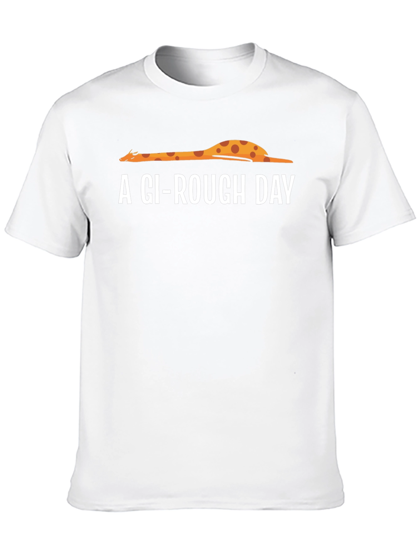A GI-Rough Day Giraffe Graphic T-Shirt