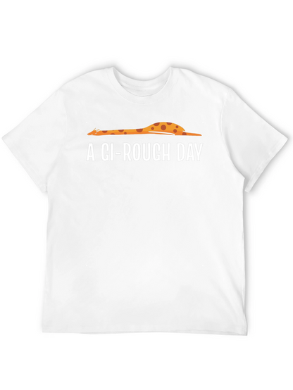 A GI-Rough Day Giraffe Graphic T-Shirt