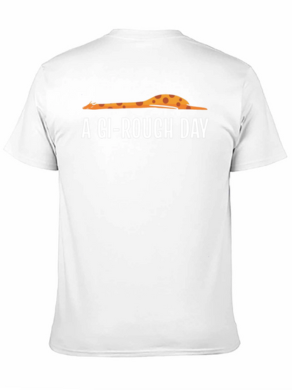 A GI-Rough Day Giraffe Graphic T-Shirt