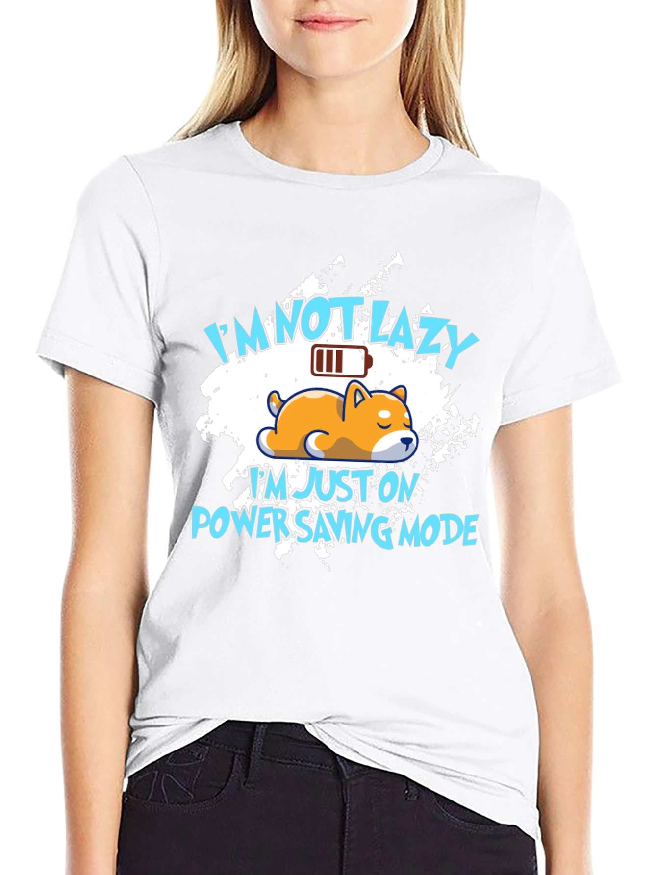 Funny Im Not Lazy Graphic Tee