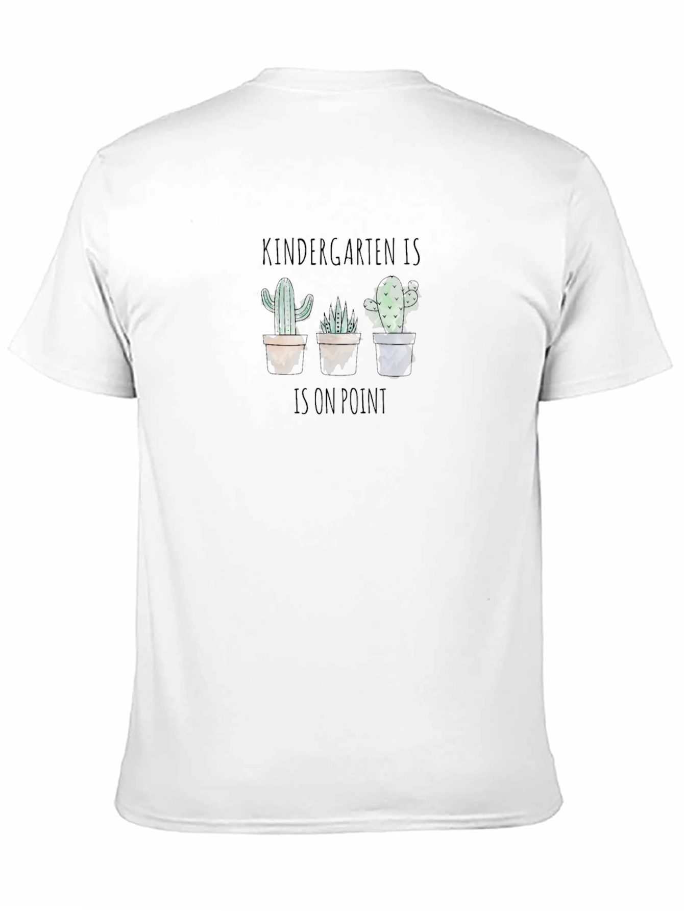 Kindergarten Cactus T-Shirt - On Point Teacher Tee