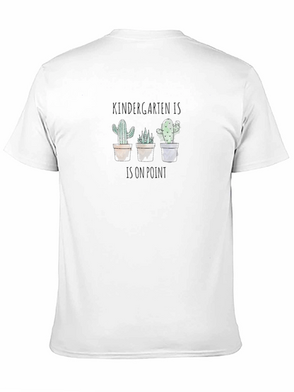 Kindergarten Cactus T-Shirt - On Point Teacher Tee