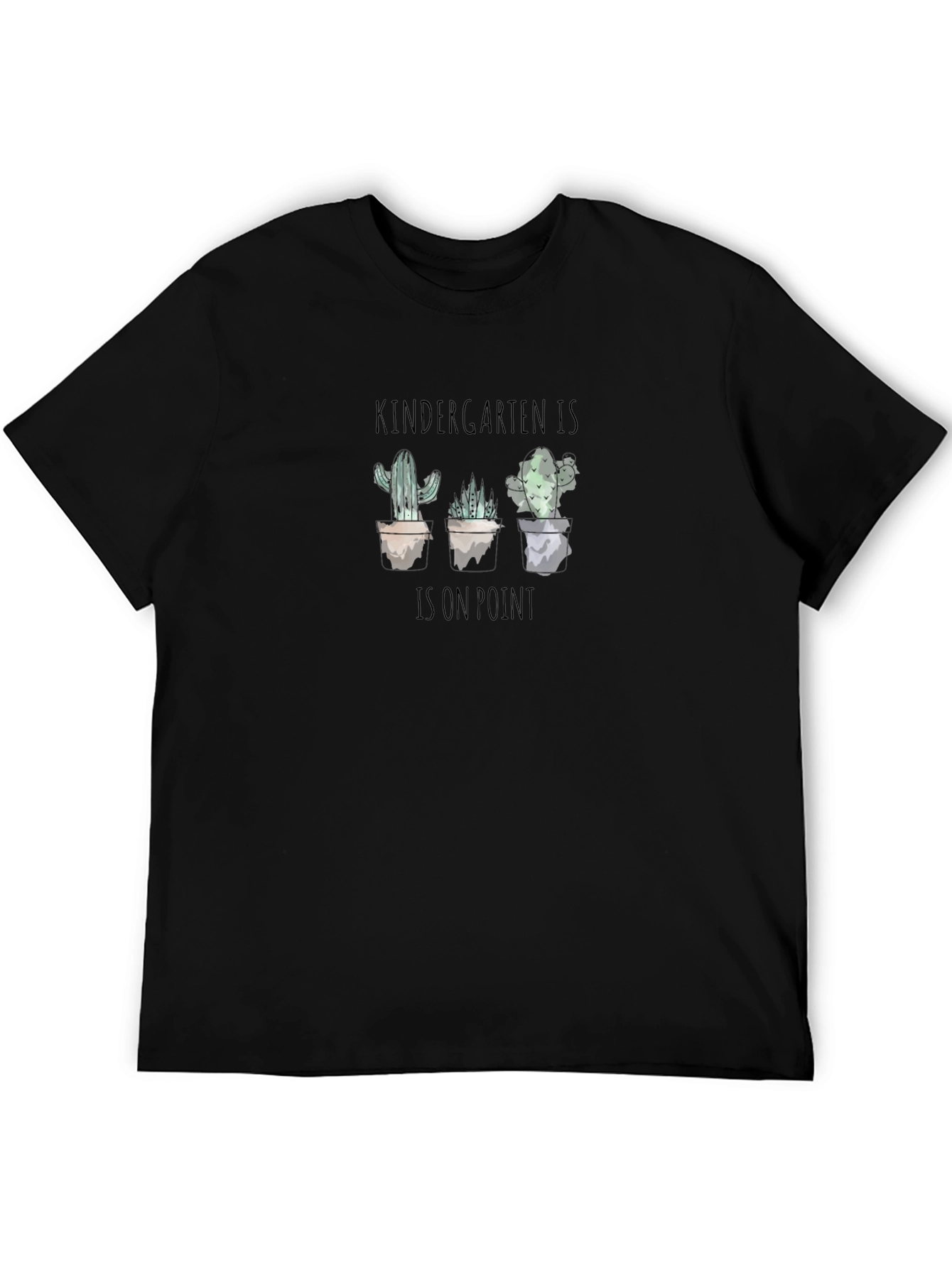 Kindergarten Cactus T-Shirt - On Point Teacher Tee
