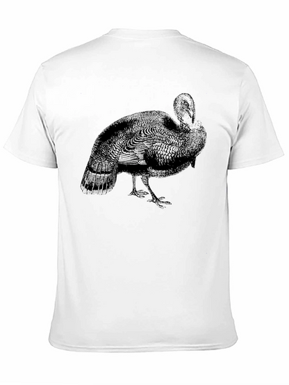Turkey Graphic T-Shirt - Mens Black Tee