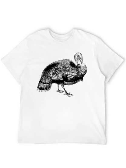 Turkey Graphic T-Shirt - Mens Black Tee
