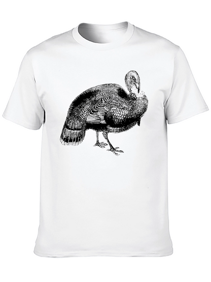 Turkey Graphic T-Shirt - Mens Black Tee