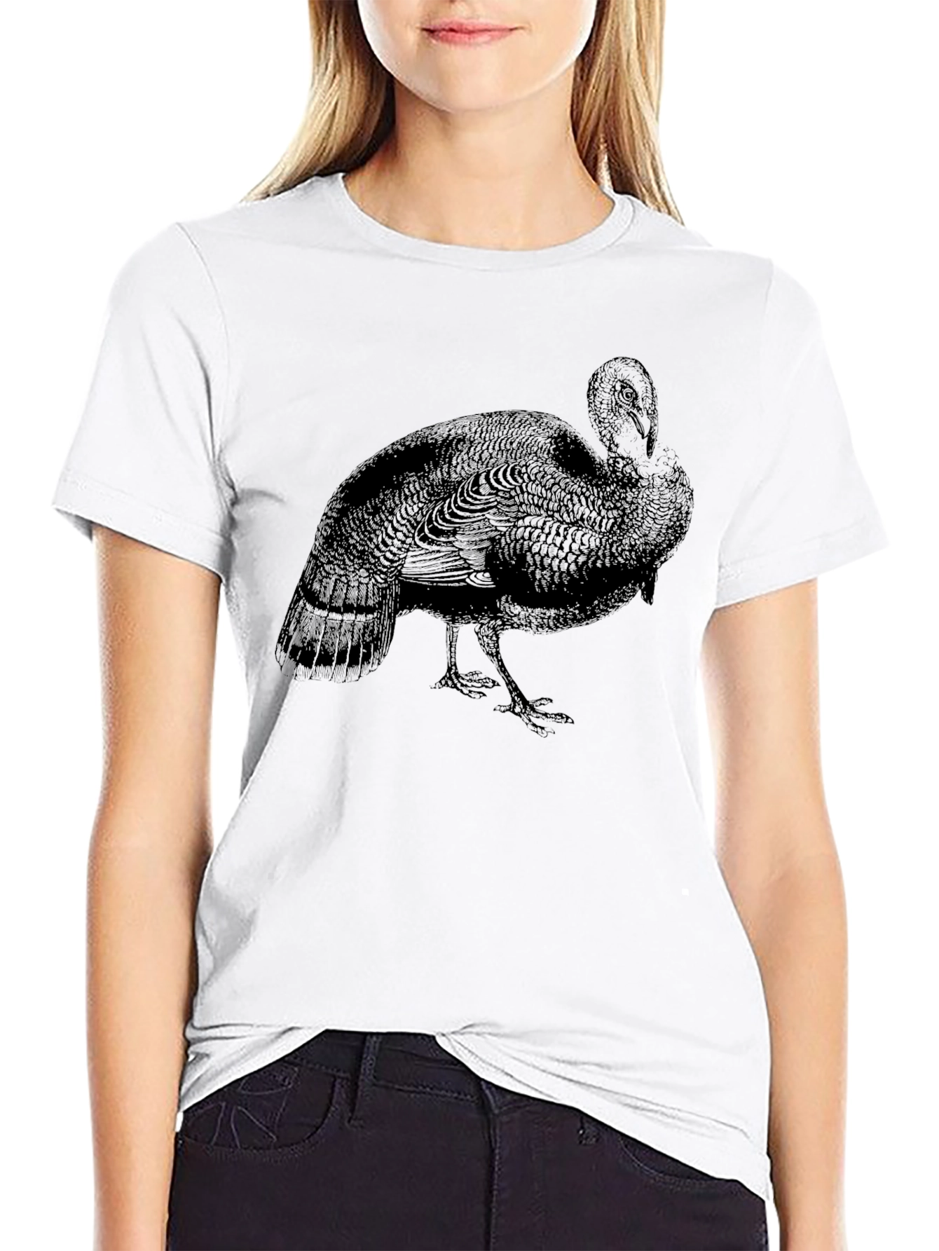 Turkey Graphic T-Shirt - Mens Black Tee
