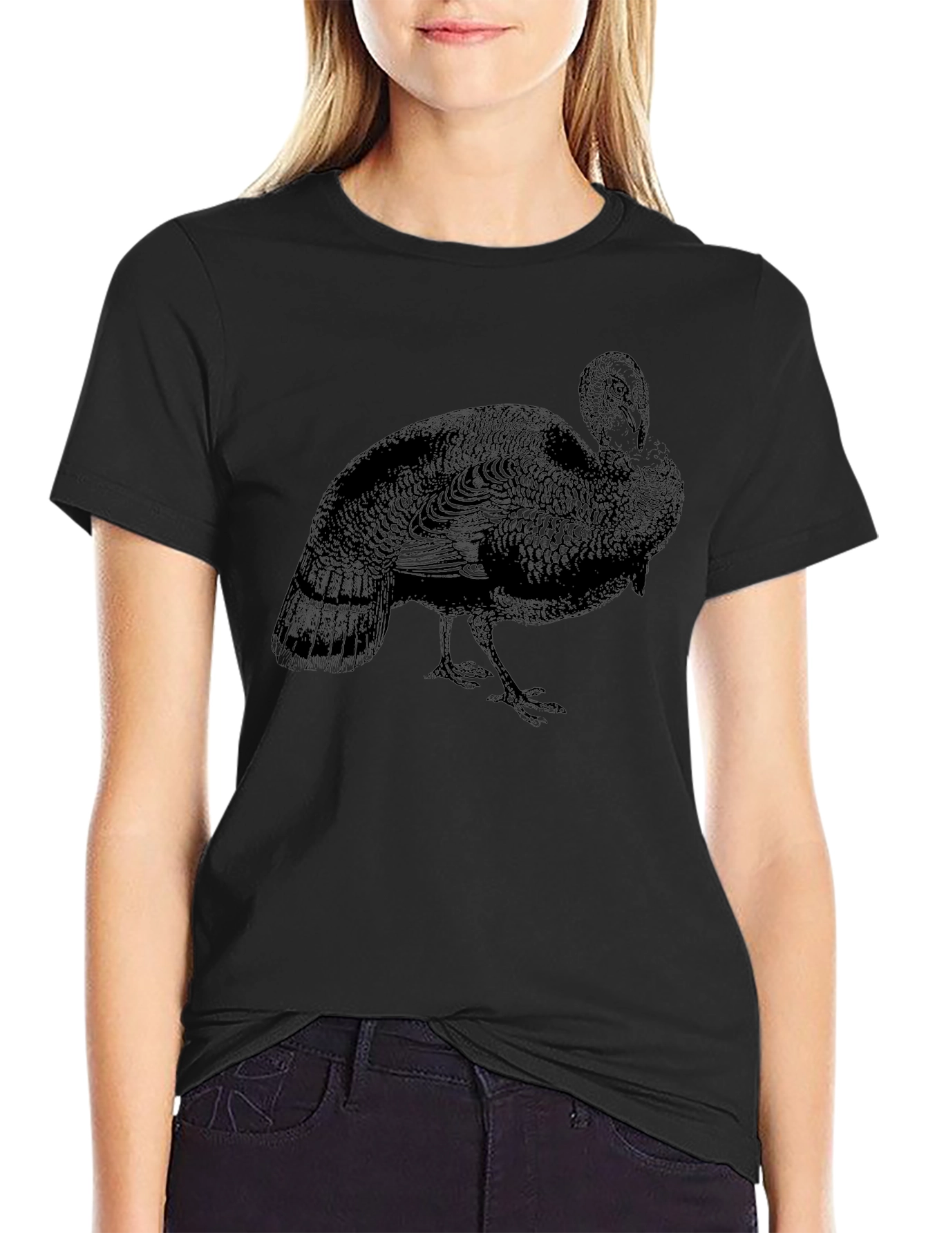 Turkey Graphic T-Shirt - Mens Black Tee