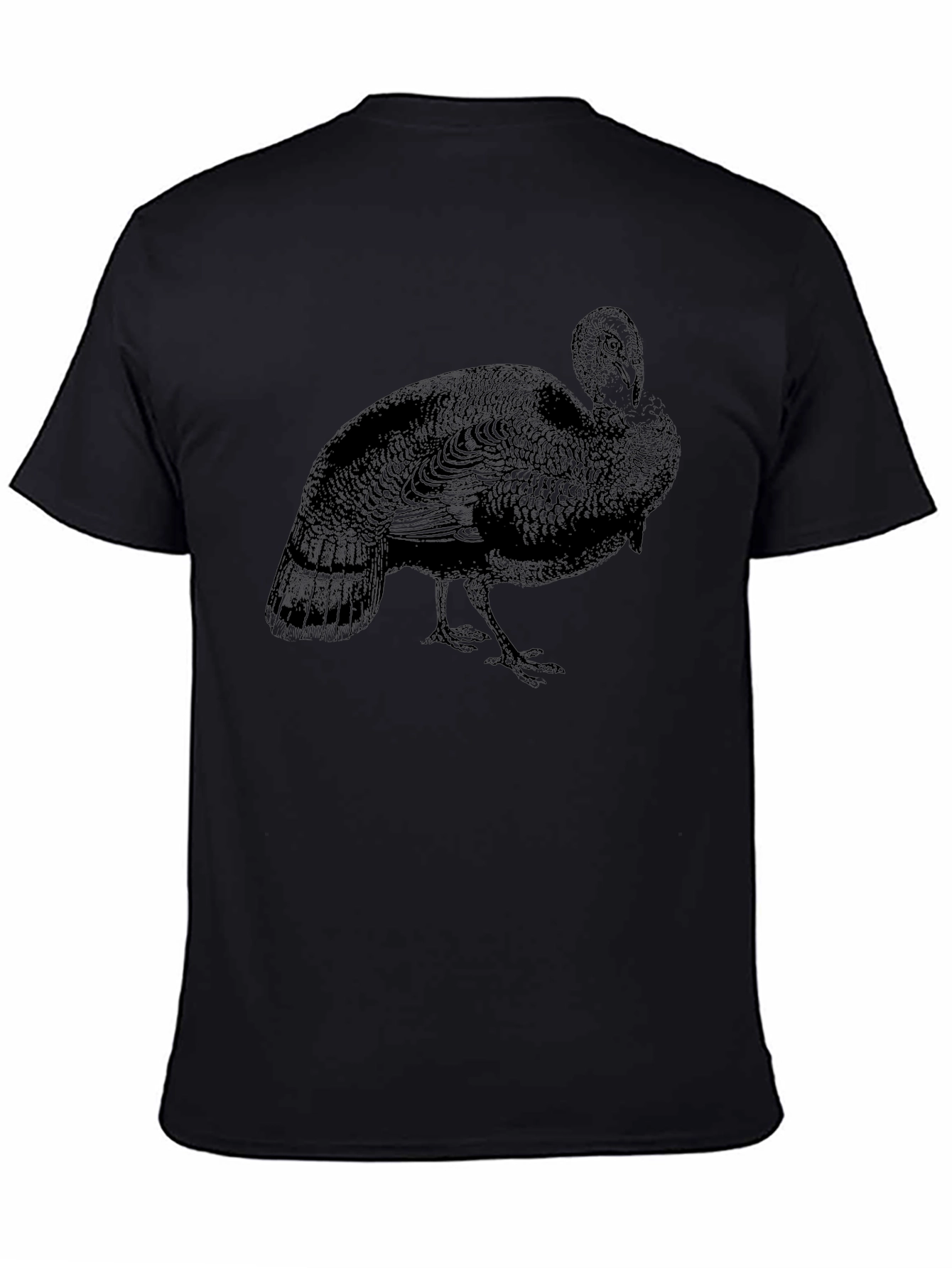 Turkey Graphic T-Shirt - Mens Black Tee
