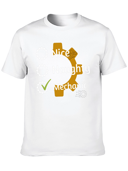 Nice Naughty Mechanic Graphic Tee