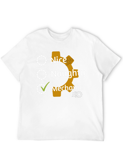 Nice Naughty Mechanic Graphic Tee