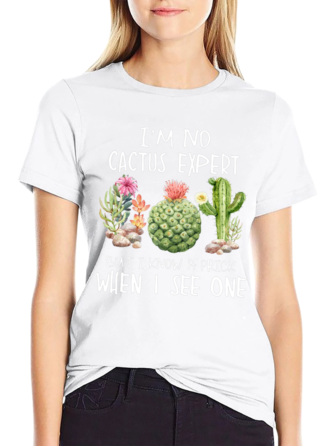 Im No Cactus Expert Funny T-Shirt