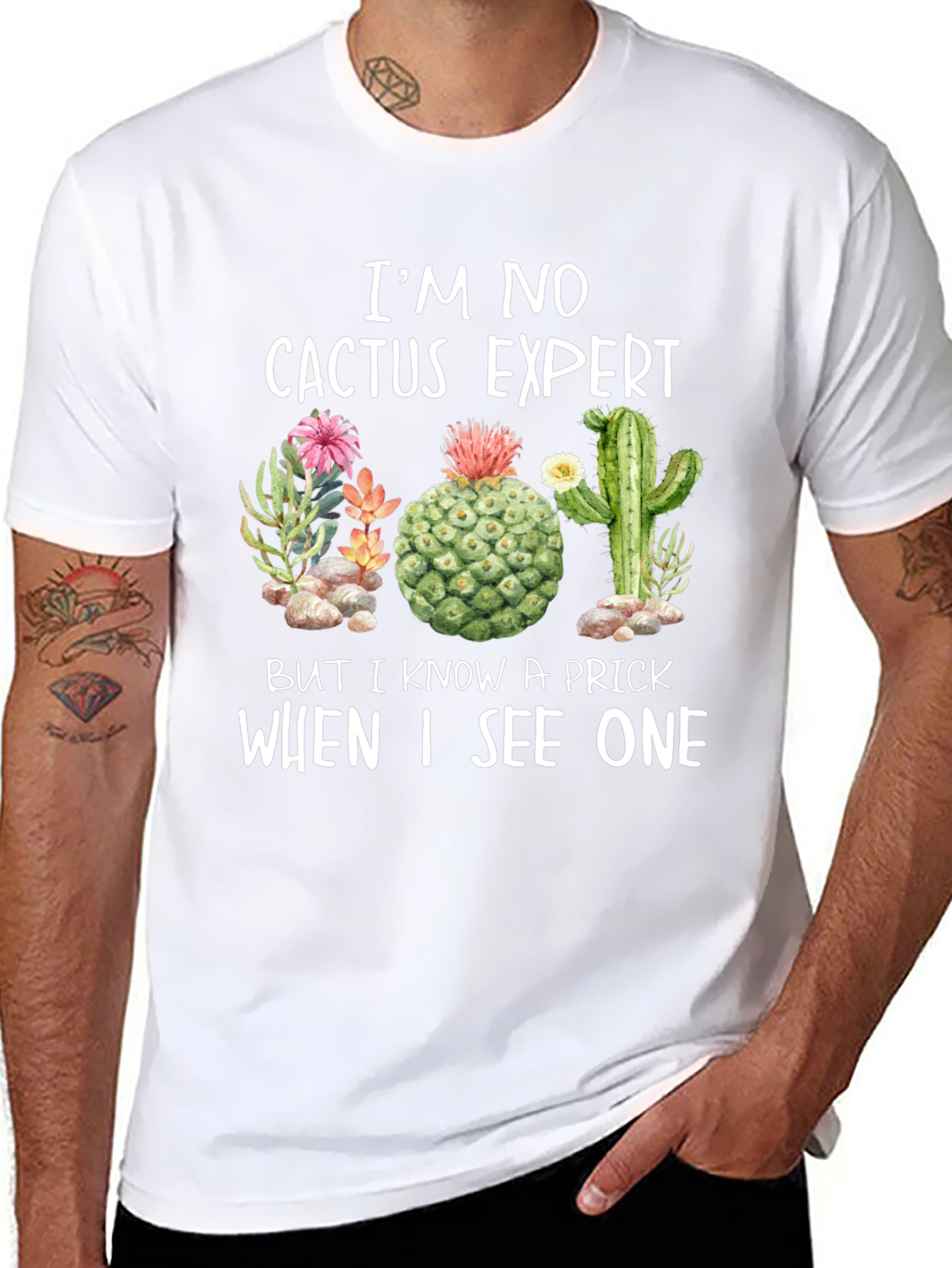Im No Cactus Expert Funny T-Shirt