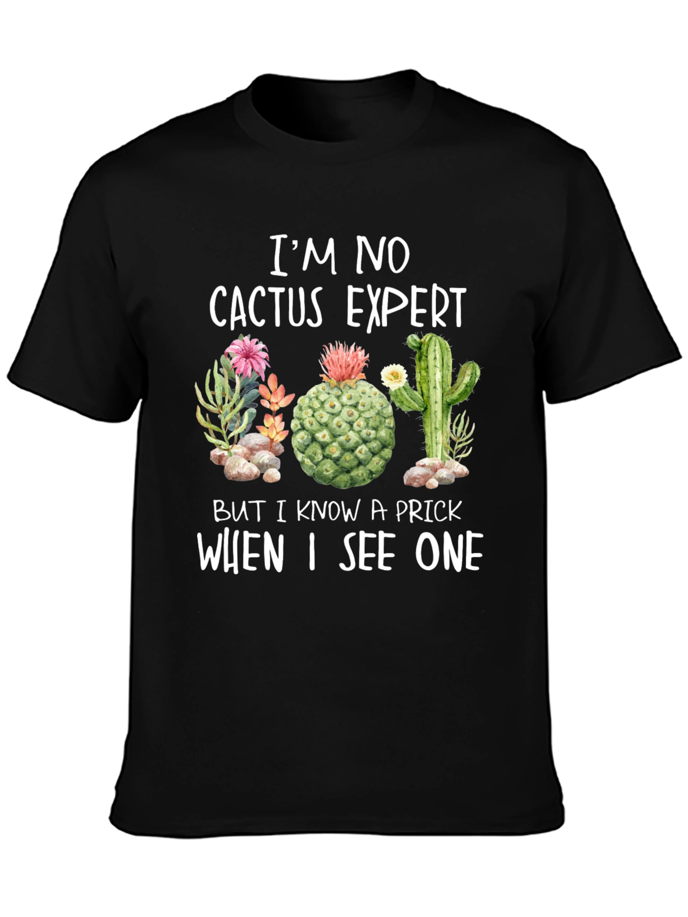 Im No Cactus Expert Funny T-Shirt