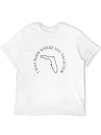 Florida Vacation T-Shirt - Black