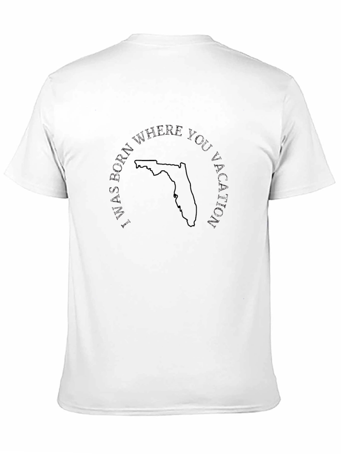 Florida Vacation T-Shirt - Black