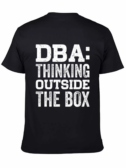 DBA Thinking Outside the Box Graphic T-Shirt