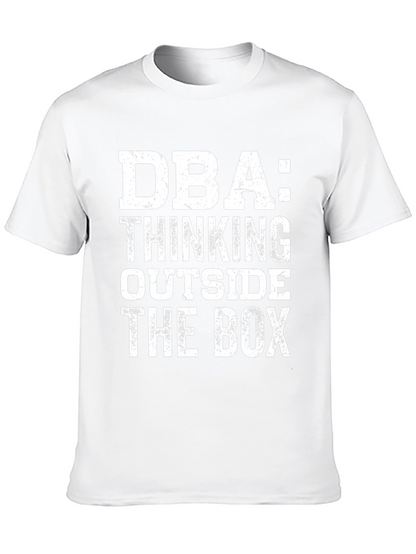 DBA Thinking Outside the Box Graphic T-Shirt