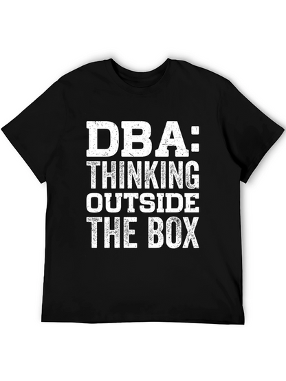 DBA Thinking Outside the Box Graphic T-Shirt