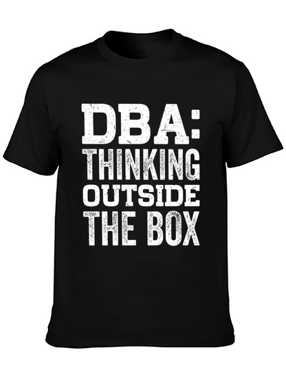 DBA Thinking Outside the Box Graphic T-Shirt