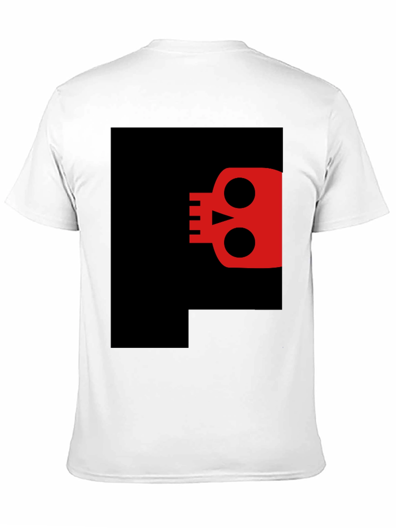 Skull Graphic Black T-Shirt - Modern Casual Style