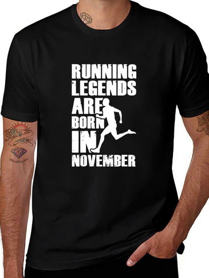 Running Legends November Birthday T-Shirt