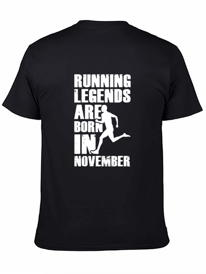 Running Legends November Birthday T-Shirt