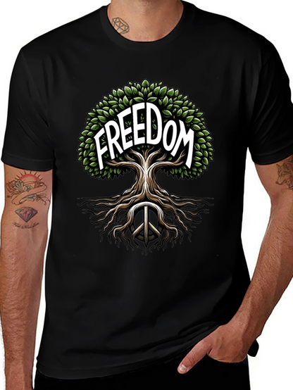 Freedom Tree Graphic T-Shirt