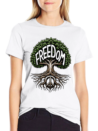 Freedom Tree Graphic T-Shirt