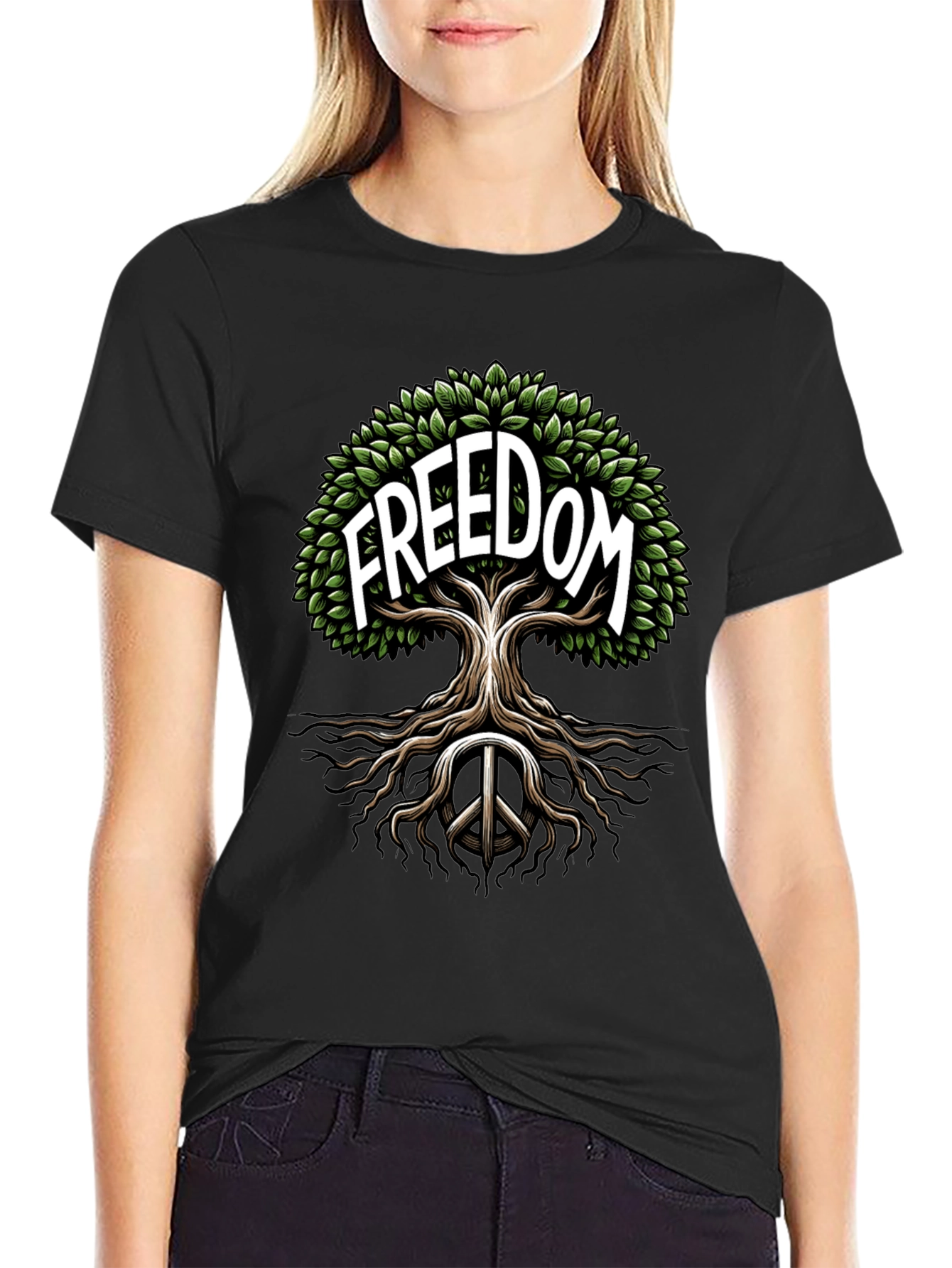 Freedom Tree Graphic T-Shirt
