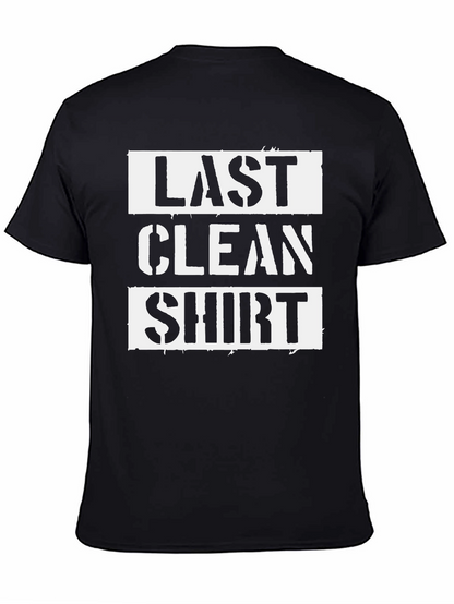 Last Clean Shirt Graphic Tee - Black
