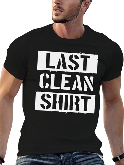 Last Clean Shirt Graphic Tee - Black