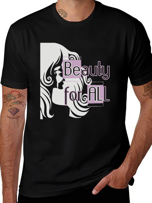 Beauty for All Graphic Tee - Stylish Unisex T-Shirt