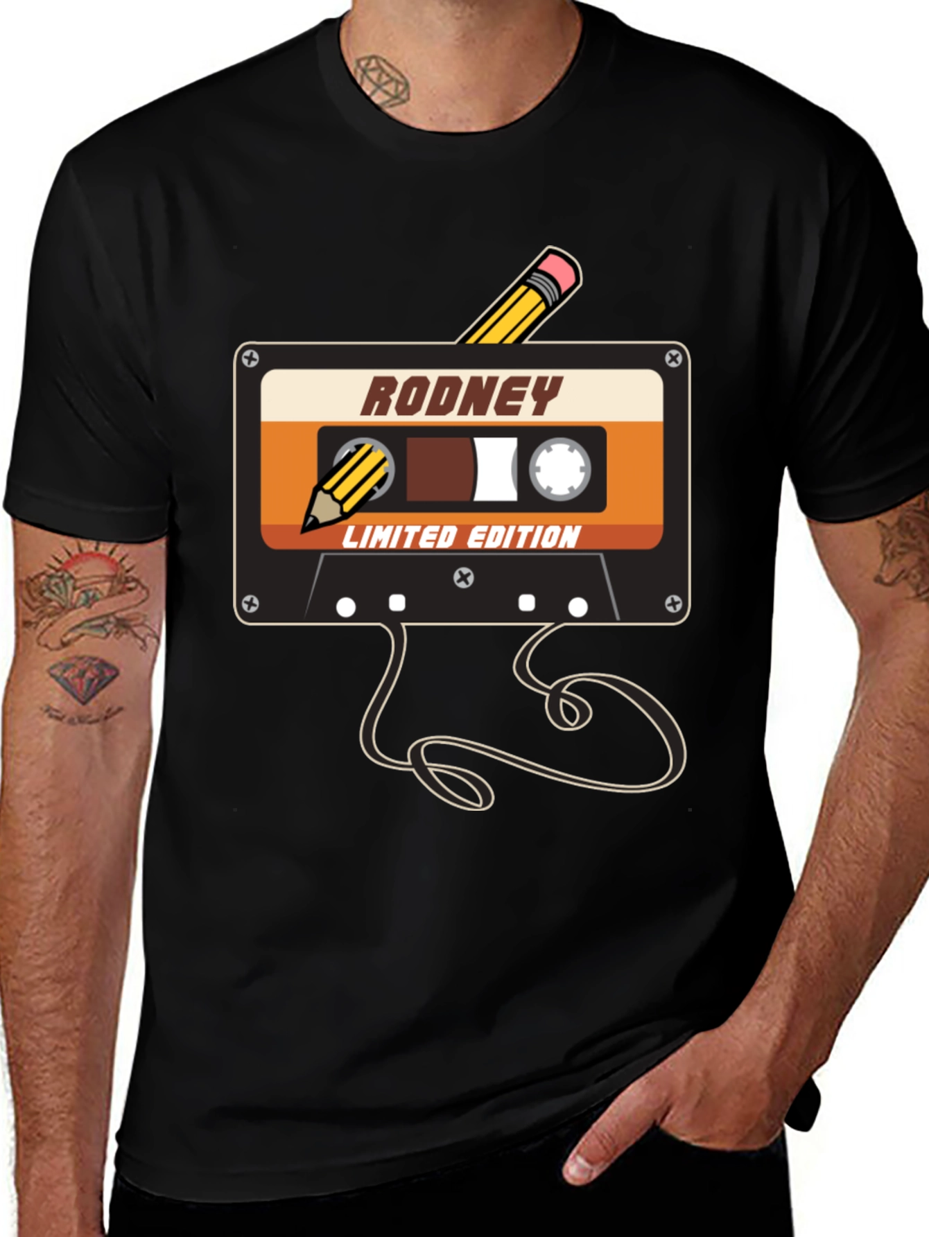 Rodney Limited Edition Cassette Tape T-Shirt